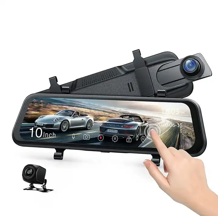 Rear Camera For Car - 10'' Aynalı Araç Kamerası Gece Görüşlü