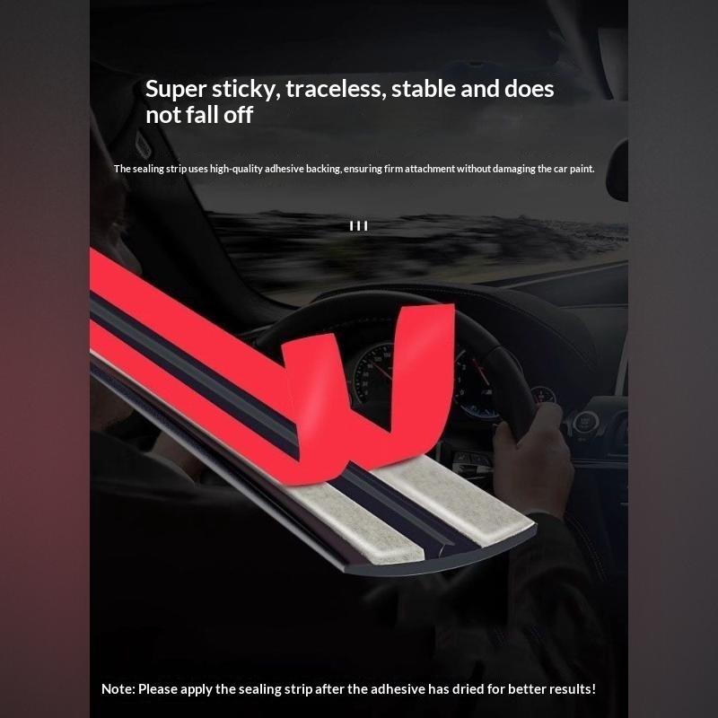 Car Accessories Window - Araba Kauçuk Hava Sızdırmazlık Şeridi Kesilmemiş