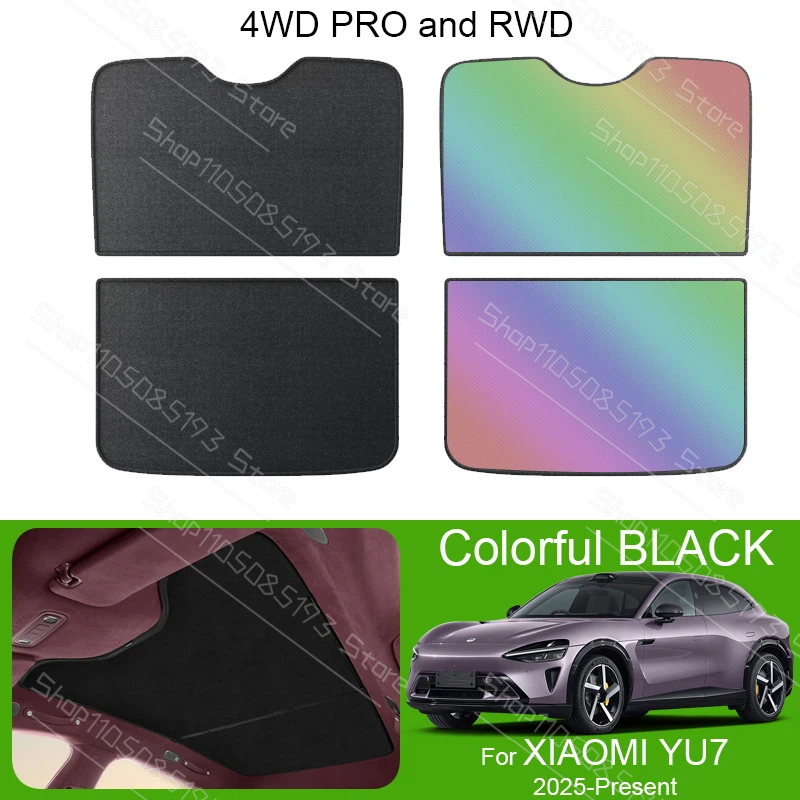 Car Accessories Xiaomi - Araba Sunroof Güneşlik Kapak XIAOMI YU7