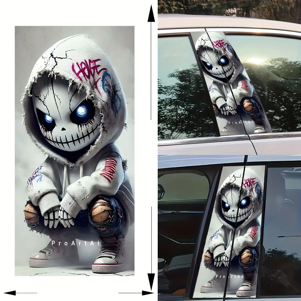 Car Accessories Joker - Vinil araba etiketi B sütunu kabuk