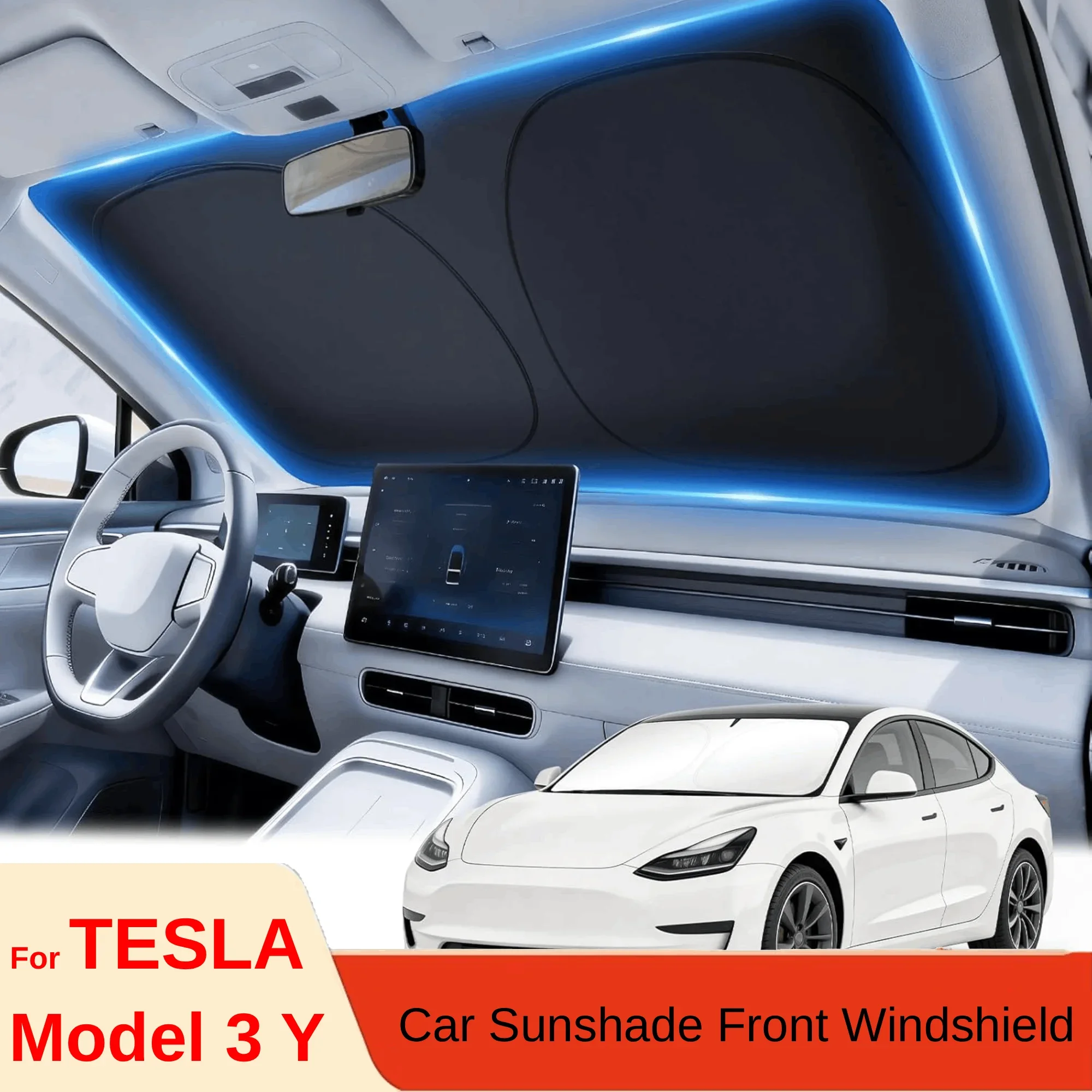 Car Accessories Window - Tesla Model Y Juniper için araç