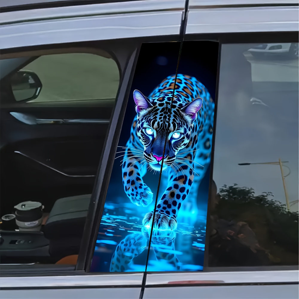 2 adet parlak leopar desenli a - Car Accessories Joker incelemesi ve fiyatı