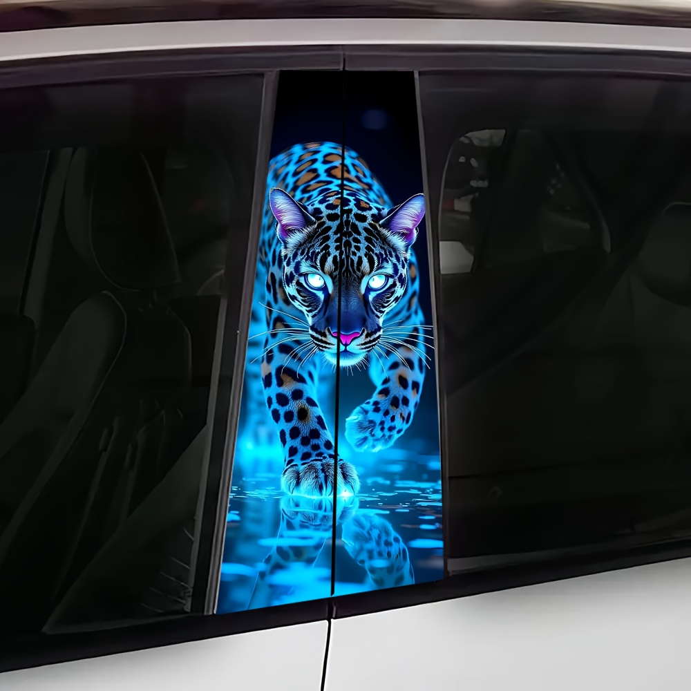 2 adet parlak leopar desenli a - Car Accessories Joker incelemesi ve fiyatı