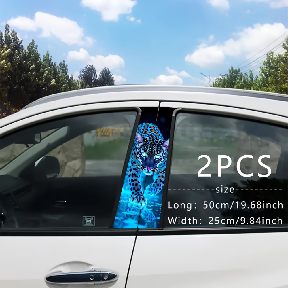 2 adet parlak leopar desenli a - Car Accessories Joker incelemesi ve fiyatı