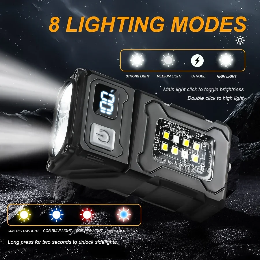 Mini Taşınabilir LED COB El Fe - Led Headlight Bulbs incelemesi ve fiyatı