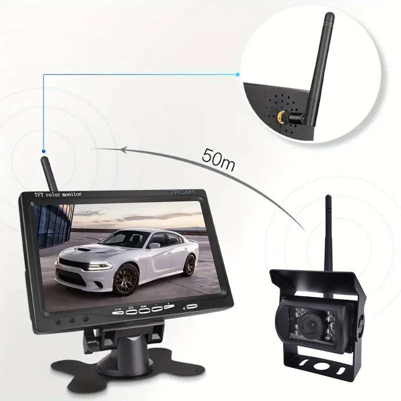 Kablosuz Araba Geri Görüş Kame - Rear Camera For Car incelemesi ve fiyatı