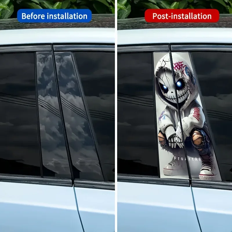 Vinil araba etiketi B sütunu k - Car Accessories Joker incelemesi ve fiyatı