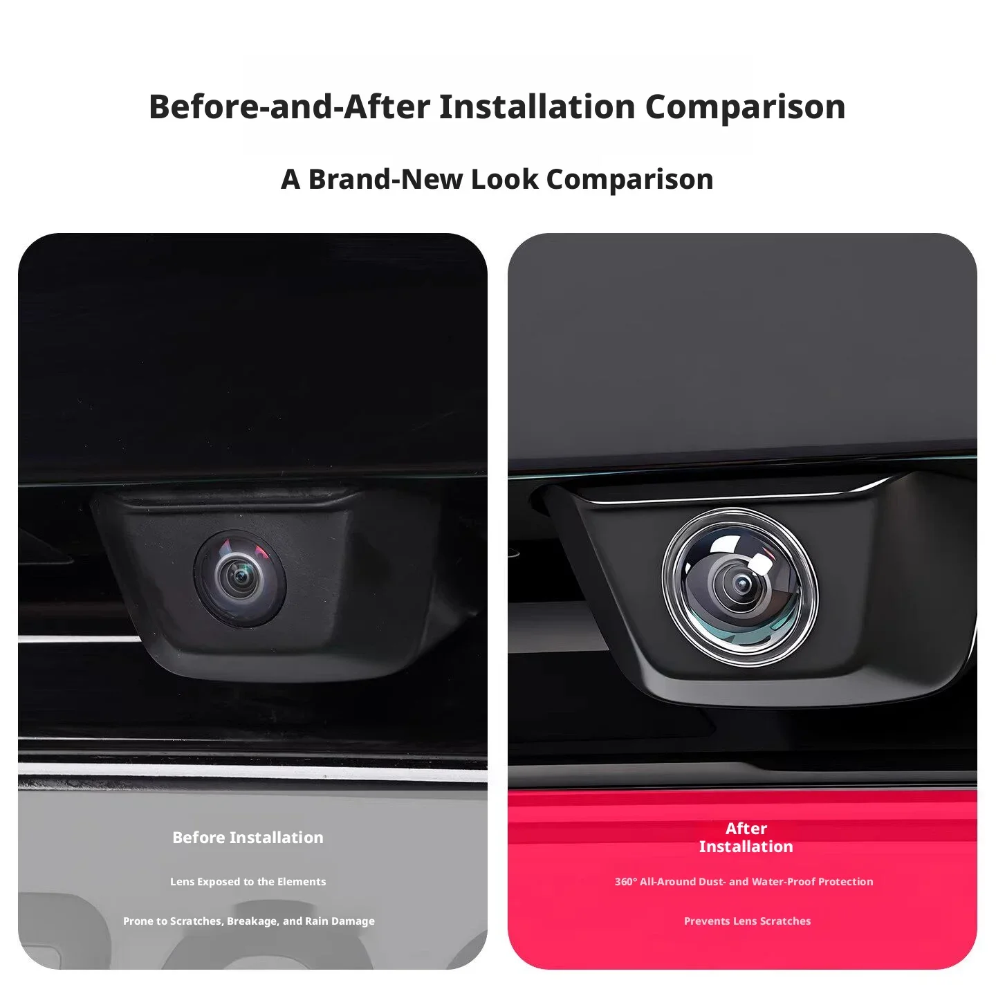 Araç Ön ve Arka Kamera Koruyuc - Rear Camera For Car incelemesi ve fiyatı