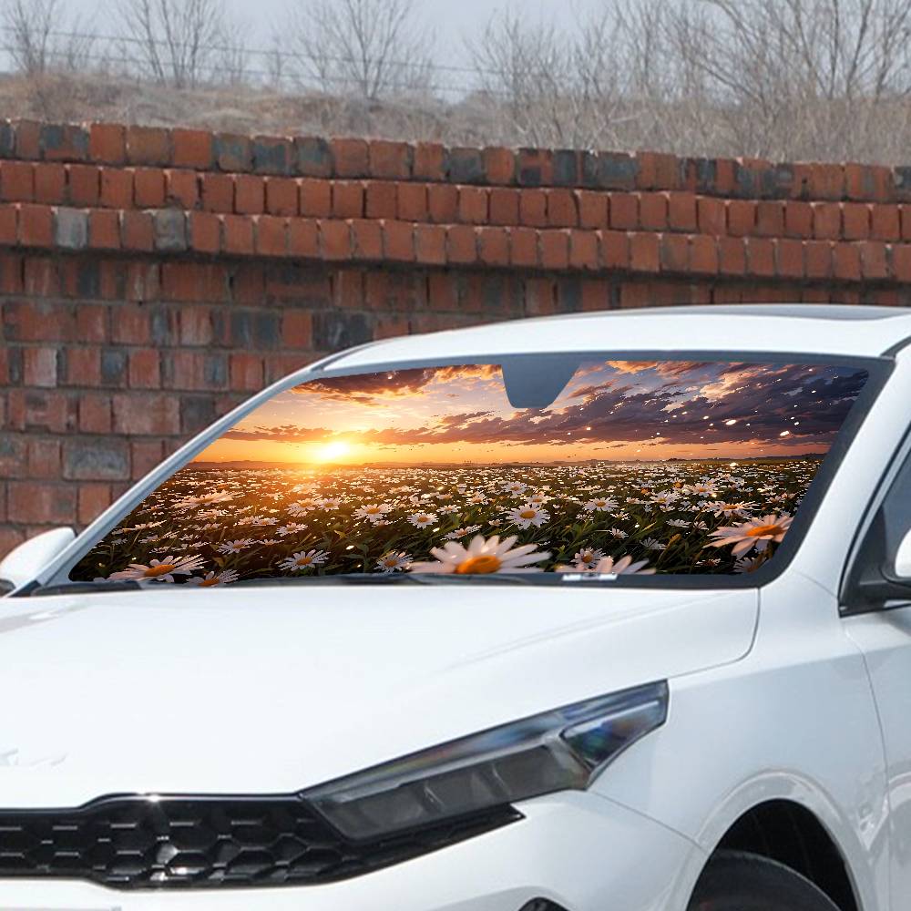 Güneş Işığı ve Çiçekler Araba  - Car Accessories Window incelemesi ve fiyatı