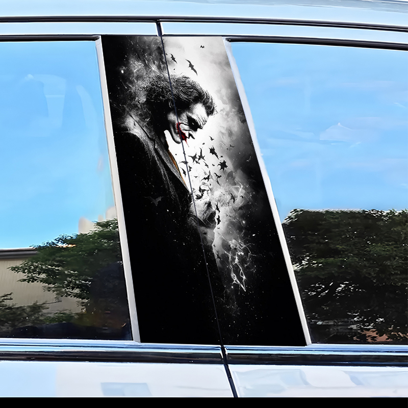 2 araç orta sütun çıkartmaları - Car Accessories Joker incelemesi ve fiyatı
